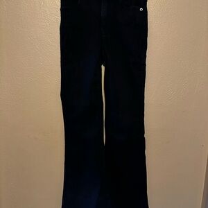 Women's AE Black flare Jeans.